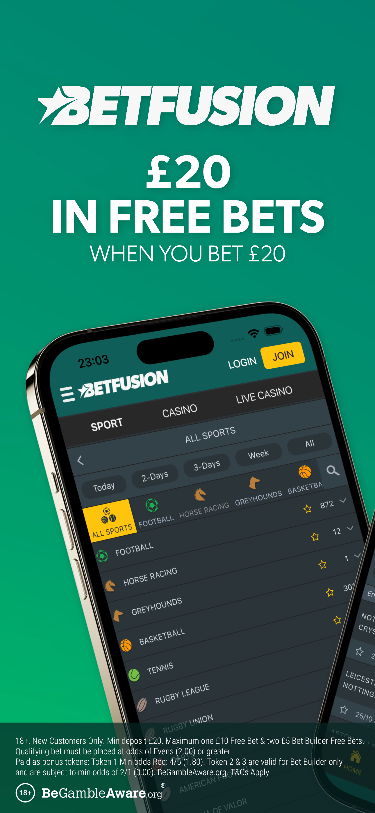 BetFusion: Sports Betting App