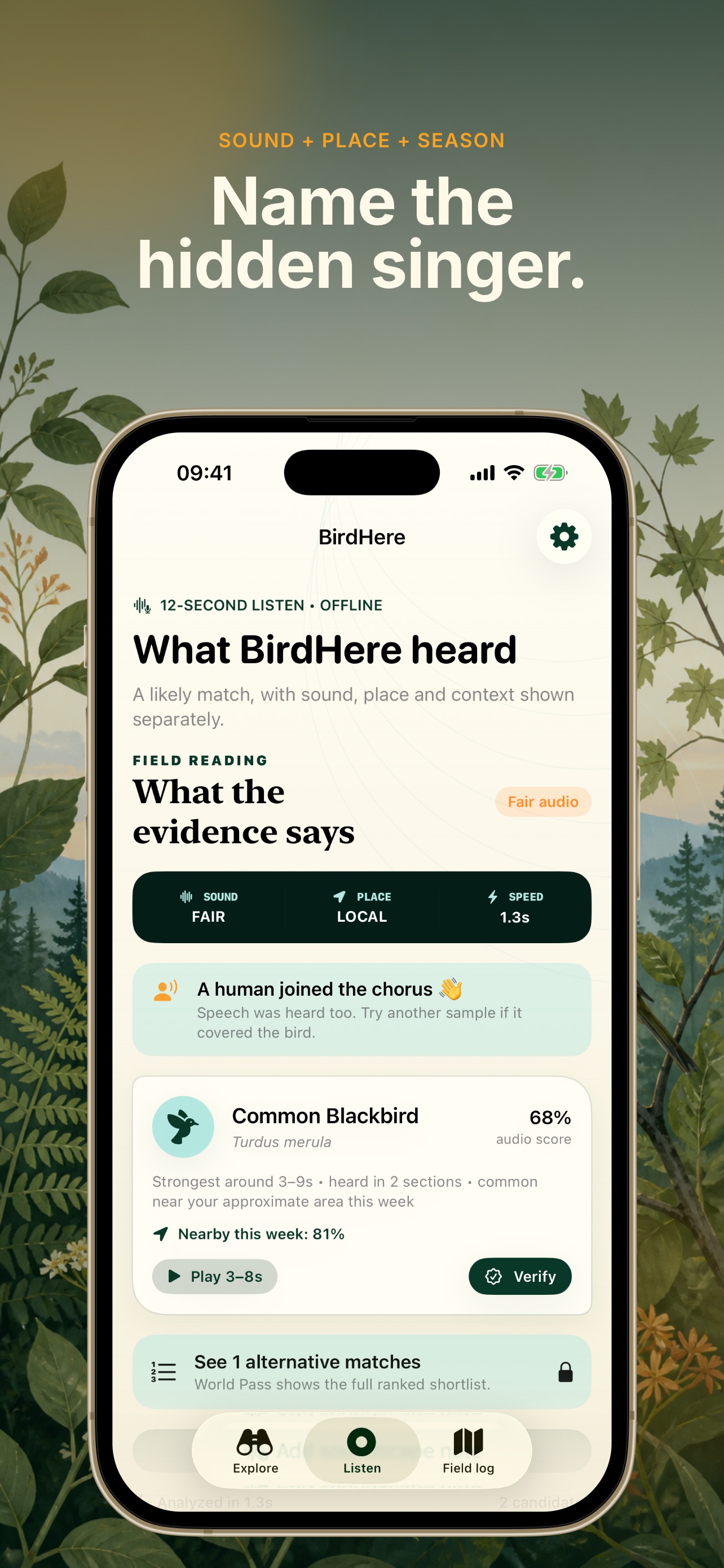 Screenshot 2 of Bird Identifier: BirdHere