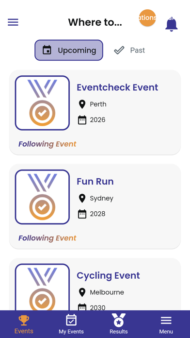 Eventcheck IO Screenshot