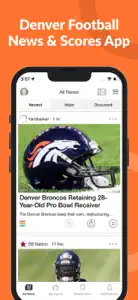 Denver Football News & Scores screenshot #2 for iPhone