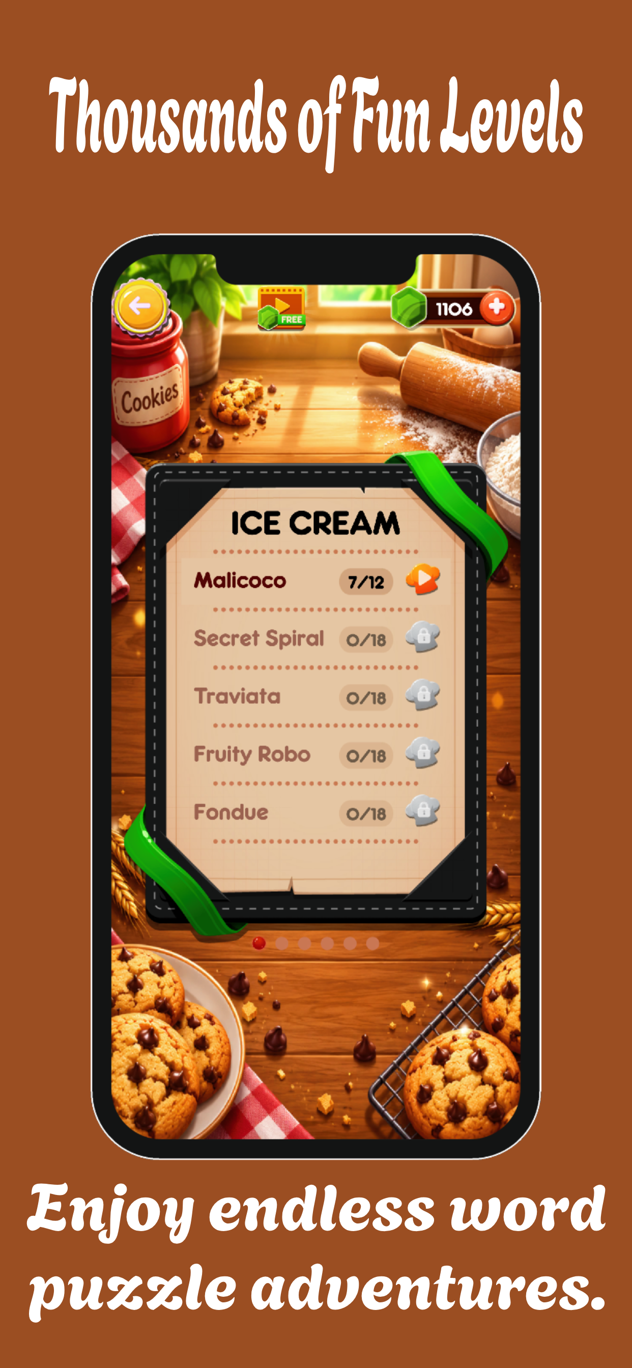 Word Cookies Scramblers Games screenshot 7