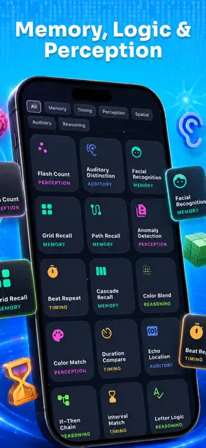 NeurIQ - Brain Training Games screenshot 3