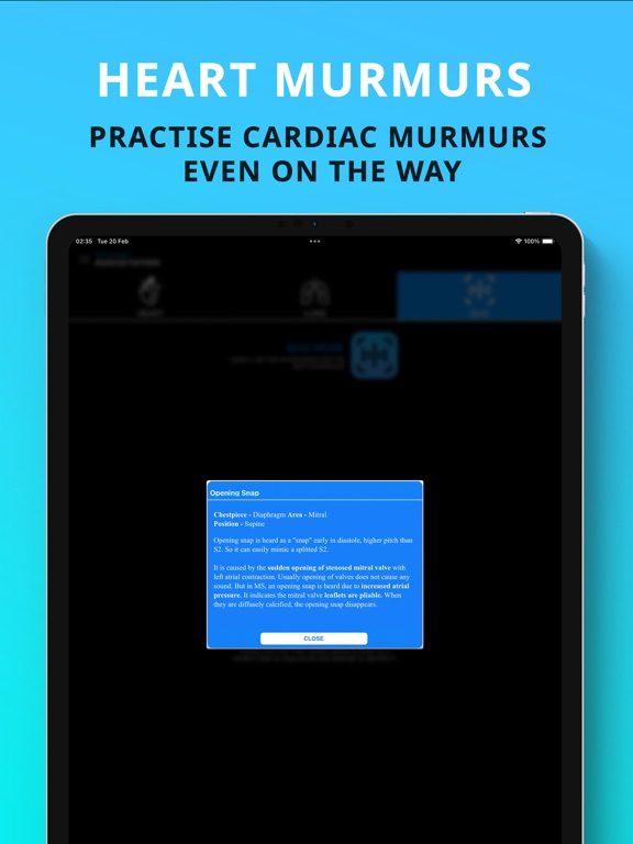 Screenshot #6 pour Auscultation Bruits Cardiaques