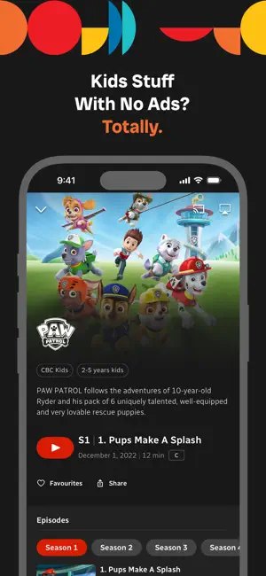 CBC Gem: Movies, TV & Live iPhone screenshot 5