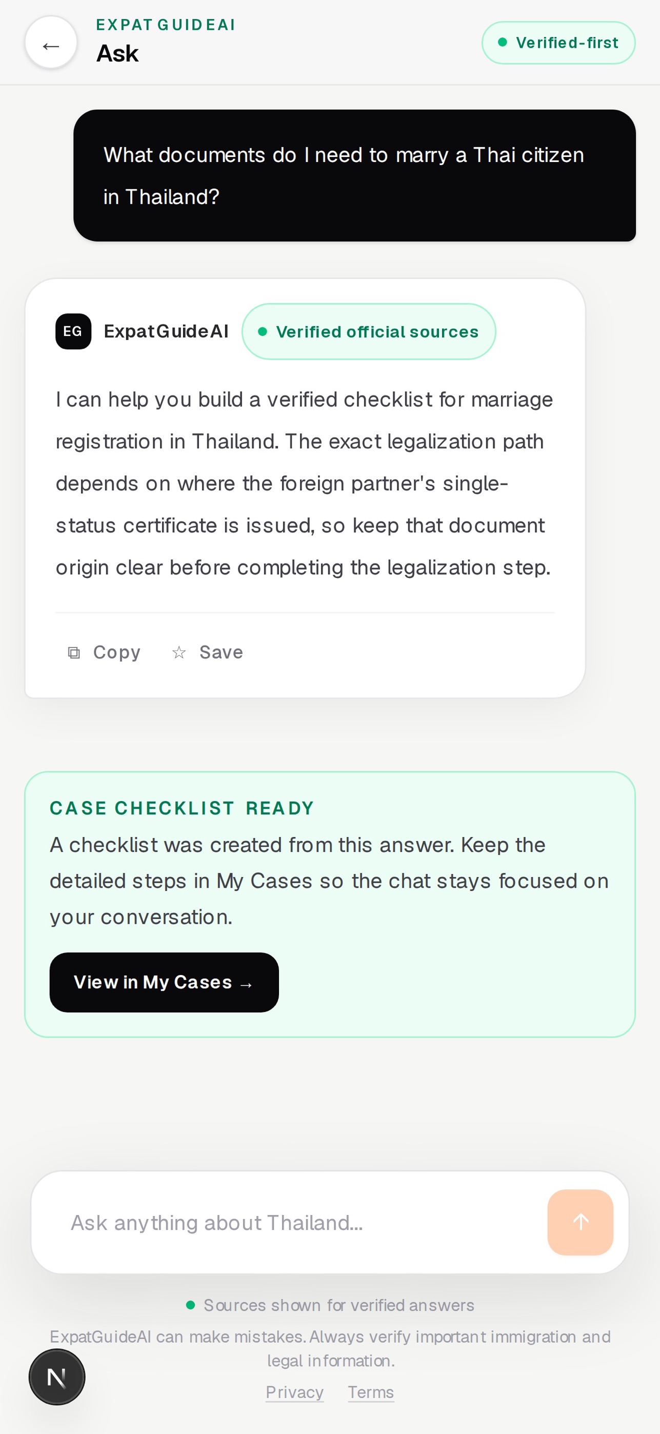 Screenshot 4 of ExpatGuideAI