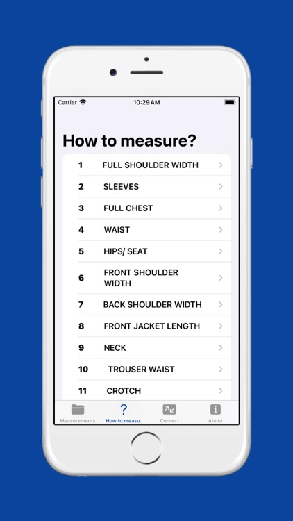 JoMensMesurmentArchive