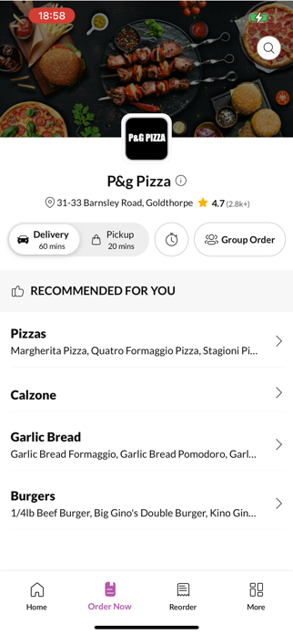 P&G Pizza Screenshot 3 of 5