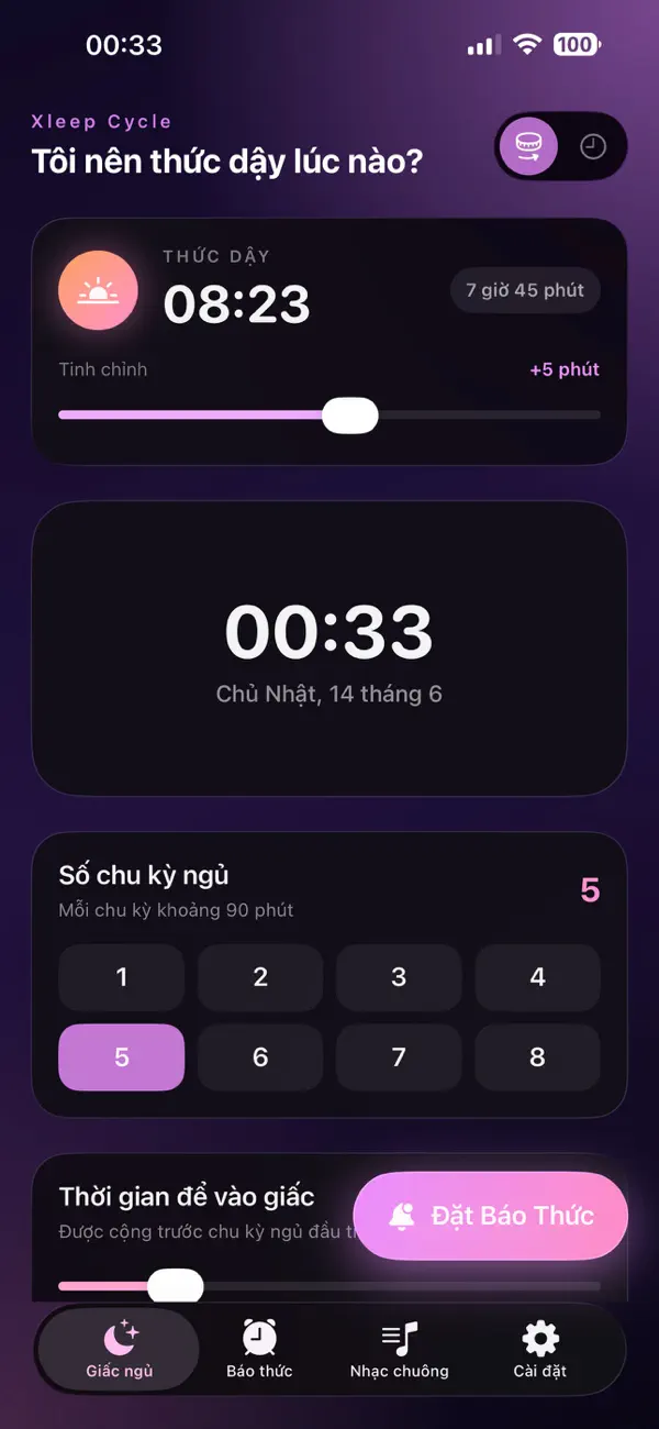 Screenshot #2 pour Xleep Cycle