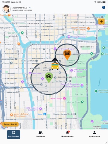 EZArrival: K12 Transportation iPad screenshot 2