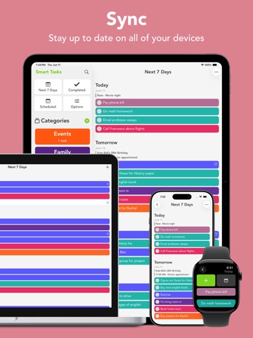 Smart Tasks - Lists Made Easy iPad screenshot