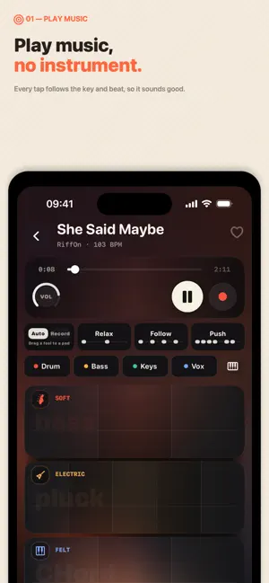 RiffOn-A band in your Pocket! screenshot 1
