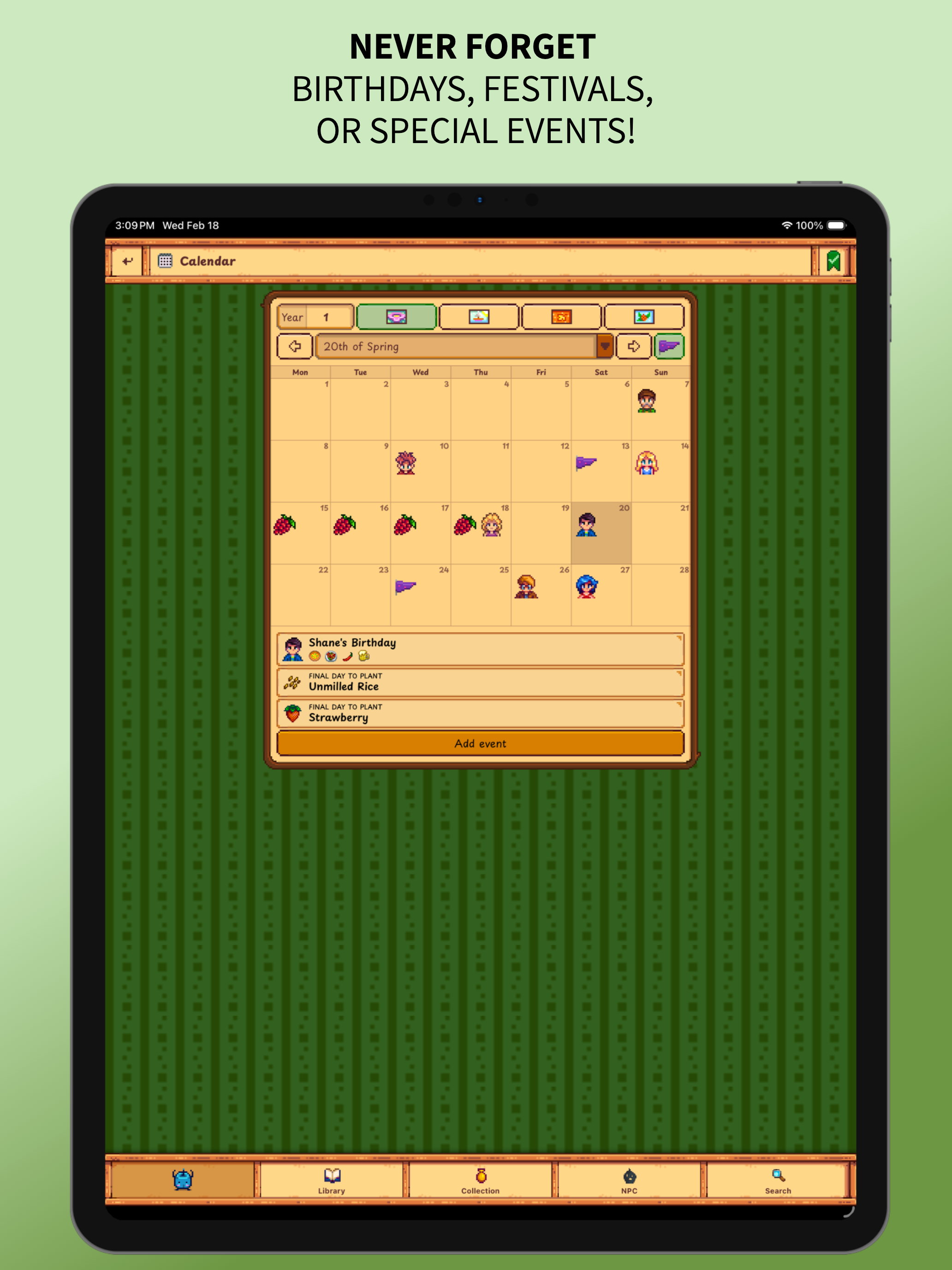 Gunther's Library for Stardew screenshot 10