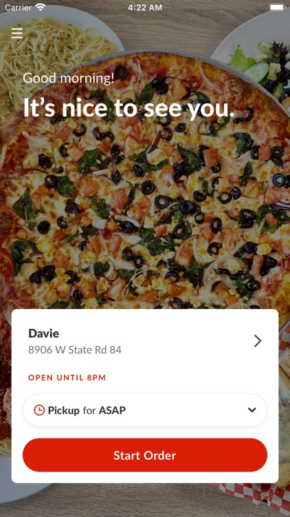 Amore Pizza Davie To Go