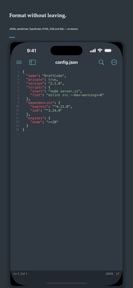 DraftCode: Code & Text Editor screenshot
