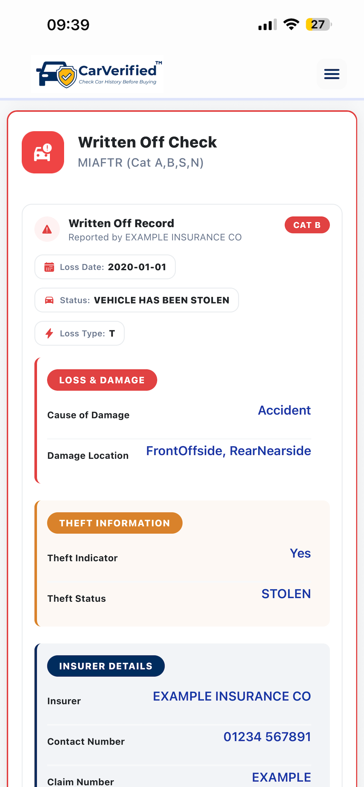 CarVerified: Check Car History screenshot 2