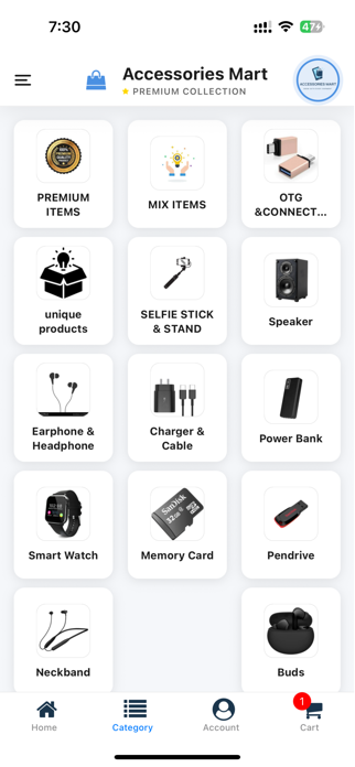 Accessories Mart Screenshot 1 of 4