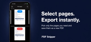 PDF Snipper: Pick & Save Pages Screenshot 1 of 1