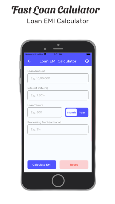 Fast Loan Calculator Screenshot