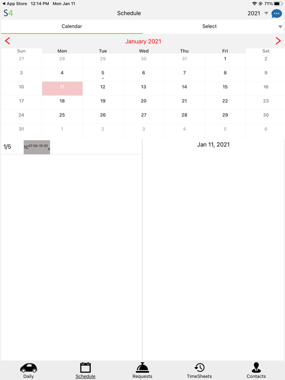 Schedule4 iPad screenshot 3 - Medical app