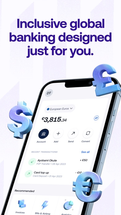 Grey: Inclusive Global Banking Screenshot