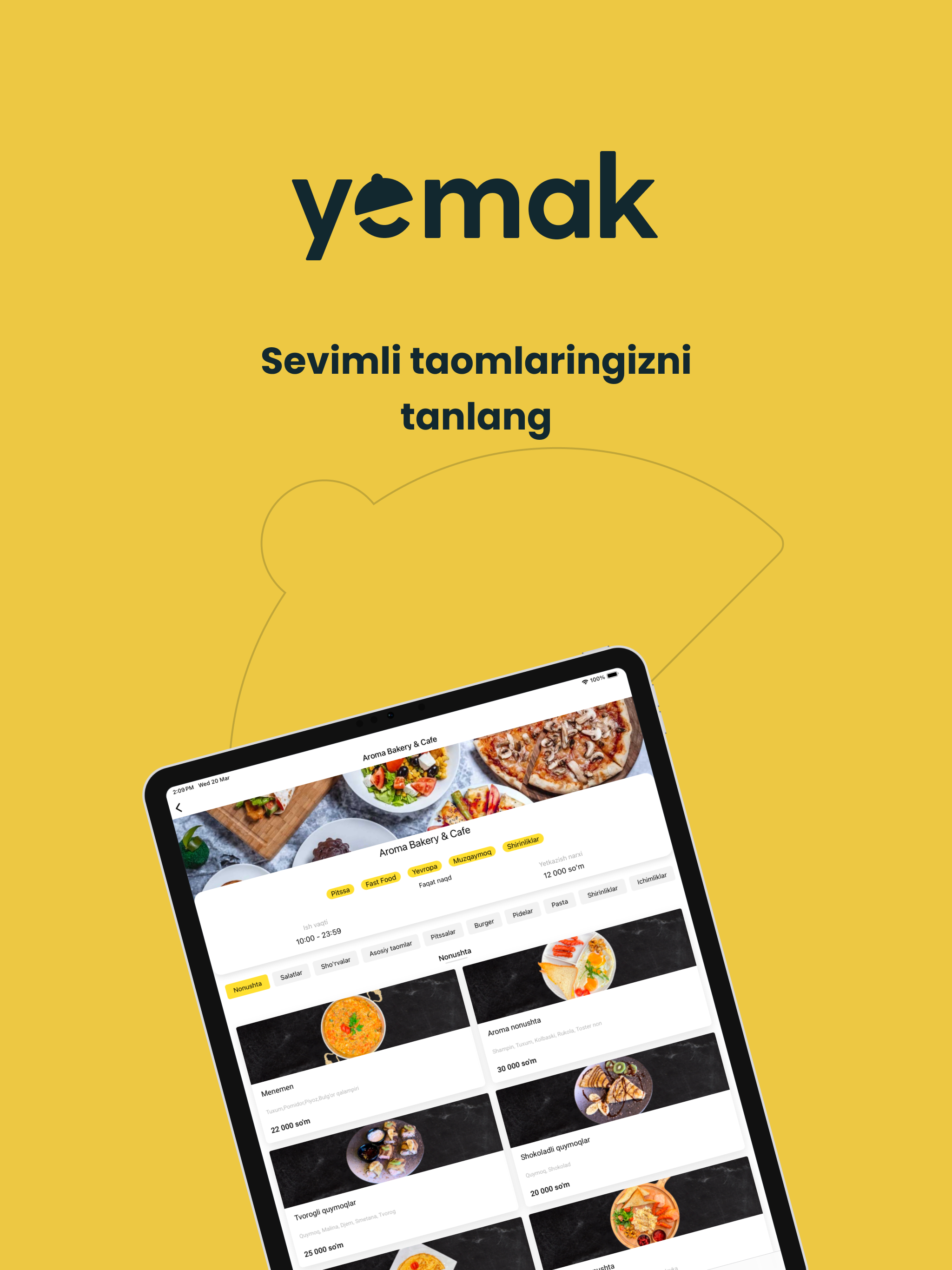 Yemak — Taom yetkazish xizmati