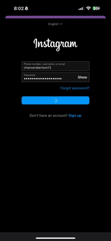 Givaway screenshot
