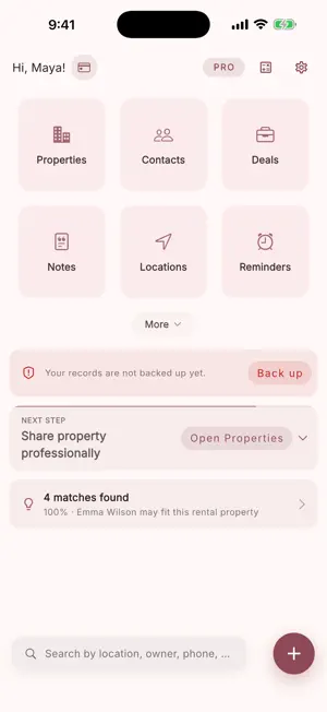 Easy Property Dealer Agent CRM screenshot 1