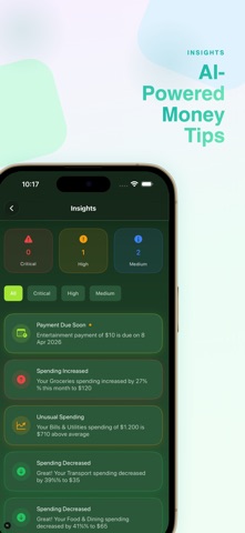 Expense Tracker - Smart Budget Screenshot 8 of 10