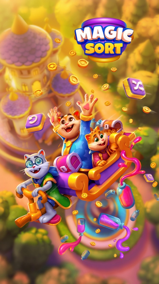 #8. Magic Sort! (iOS) By: Grand Games A.Ş.