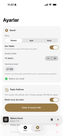 Kuran-ı Kerim Türkçe Meali screenshot