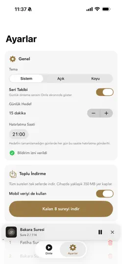 Kuran-ı Kerim Türkçe Meali iPhone Ekran Görüntüsü 5