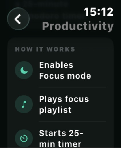 Apple Watch screenshot