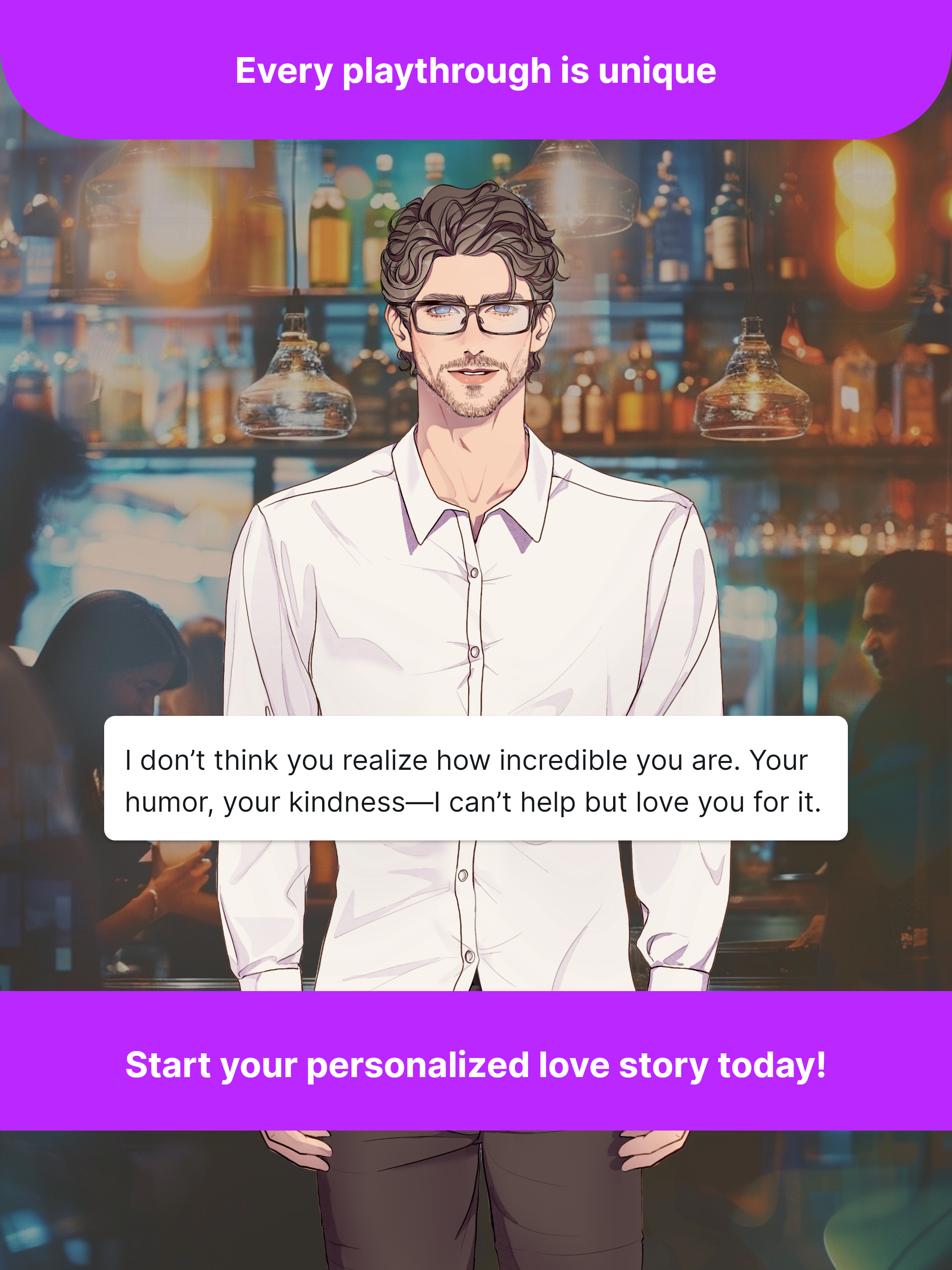 LiveTales: AI Love Story Games