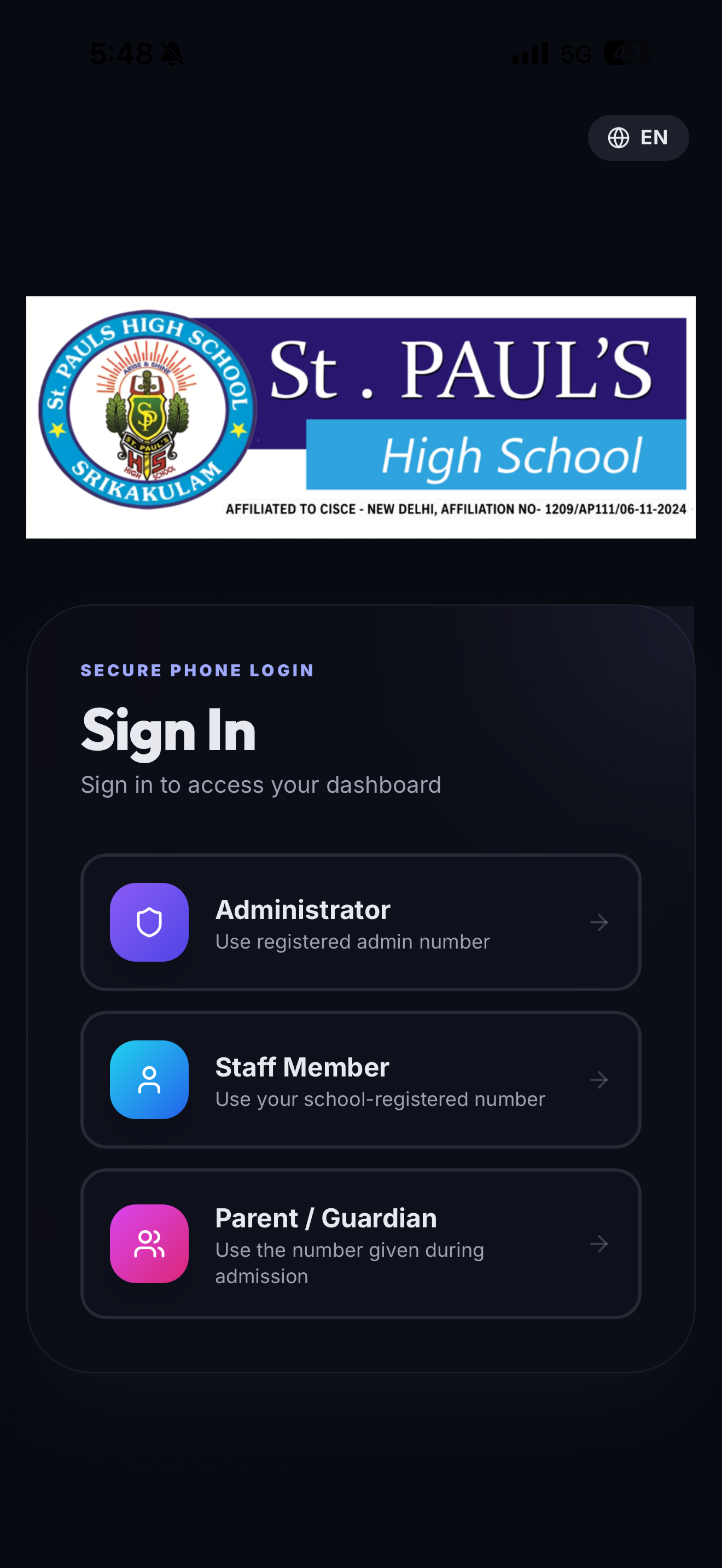 St Paul's High School SKLM screenshot 4