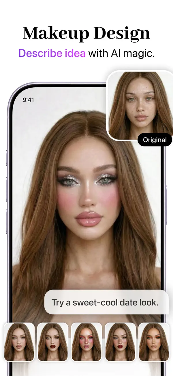 Screenshot #3 pour BeautySnap: Coiffure & Makeup