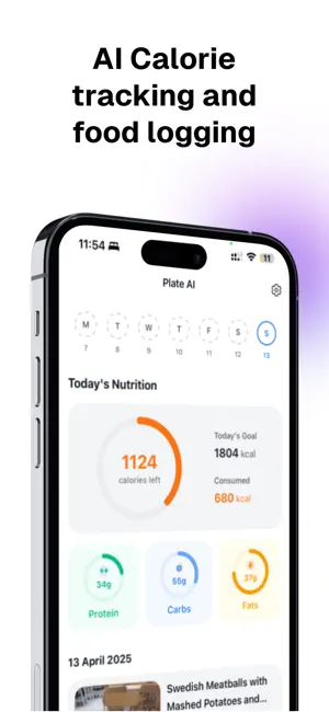 Calorie Counter: Plate AI screenshot 1