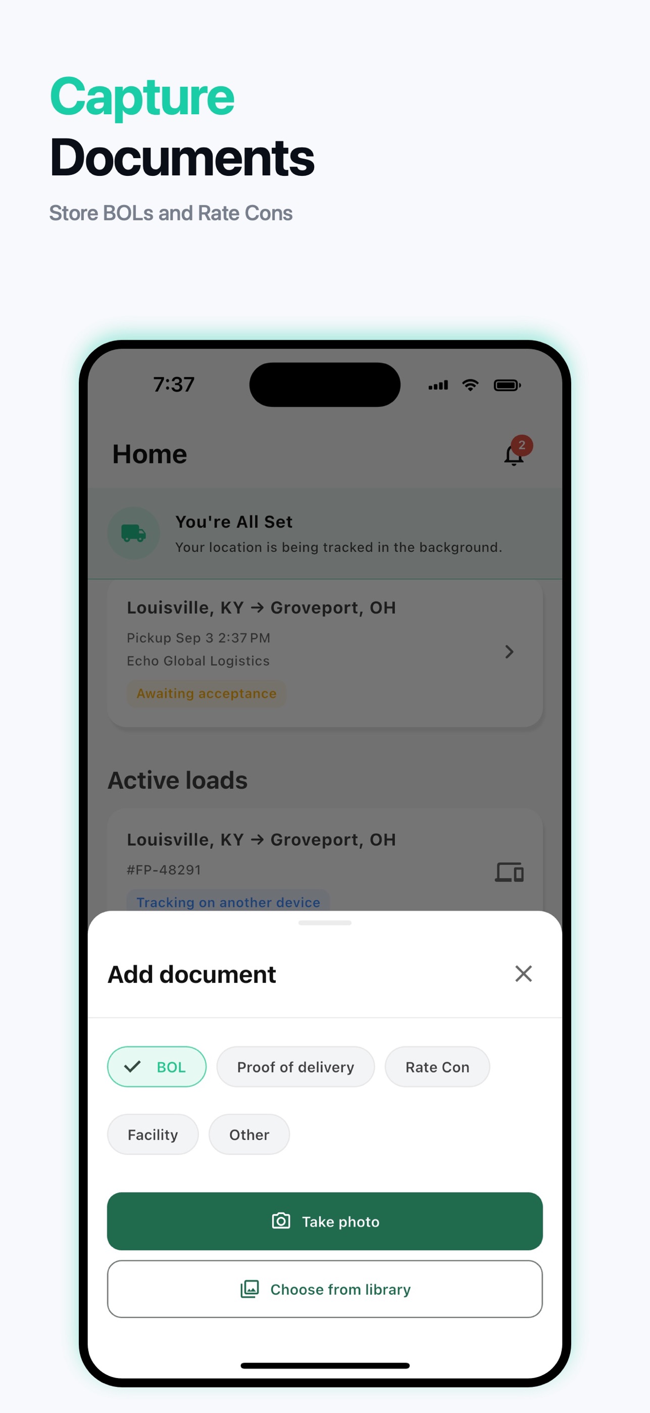 Screenshot 3 of FreightProof