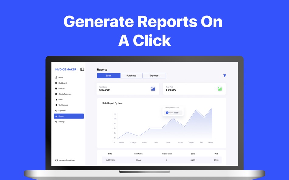#3. invoiceGo:Easy Invoice Maker! (macOS) 由: Limits Pushers