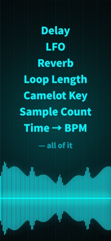 DelayCalc BPM: Delay & Reverb Screenshot 1 of 10