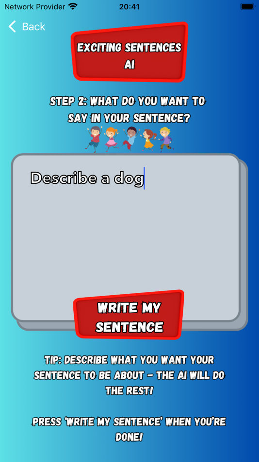 #1. Exciting Sentences AI (iOS) 来自: Angel App Publishing Ltd.