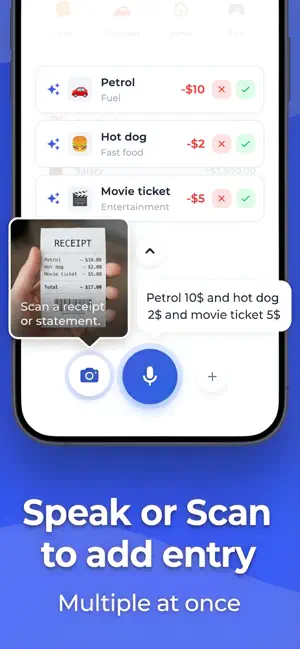 Expense Tracker: Budget AI screenshot 3
