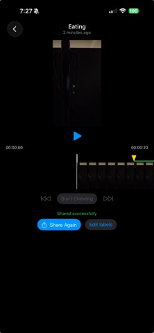 Chew Sense - Collect and Label screenshot