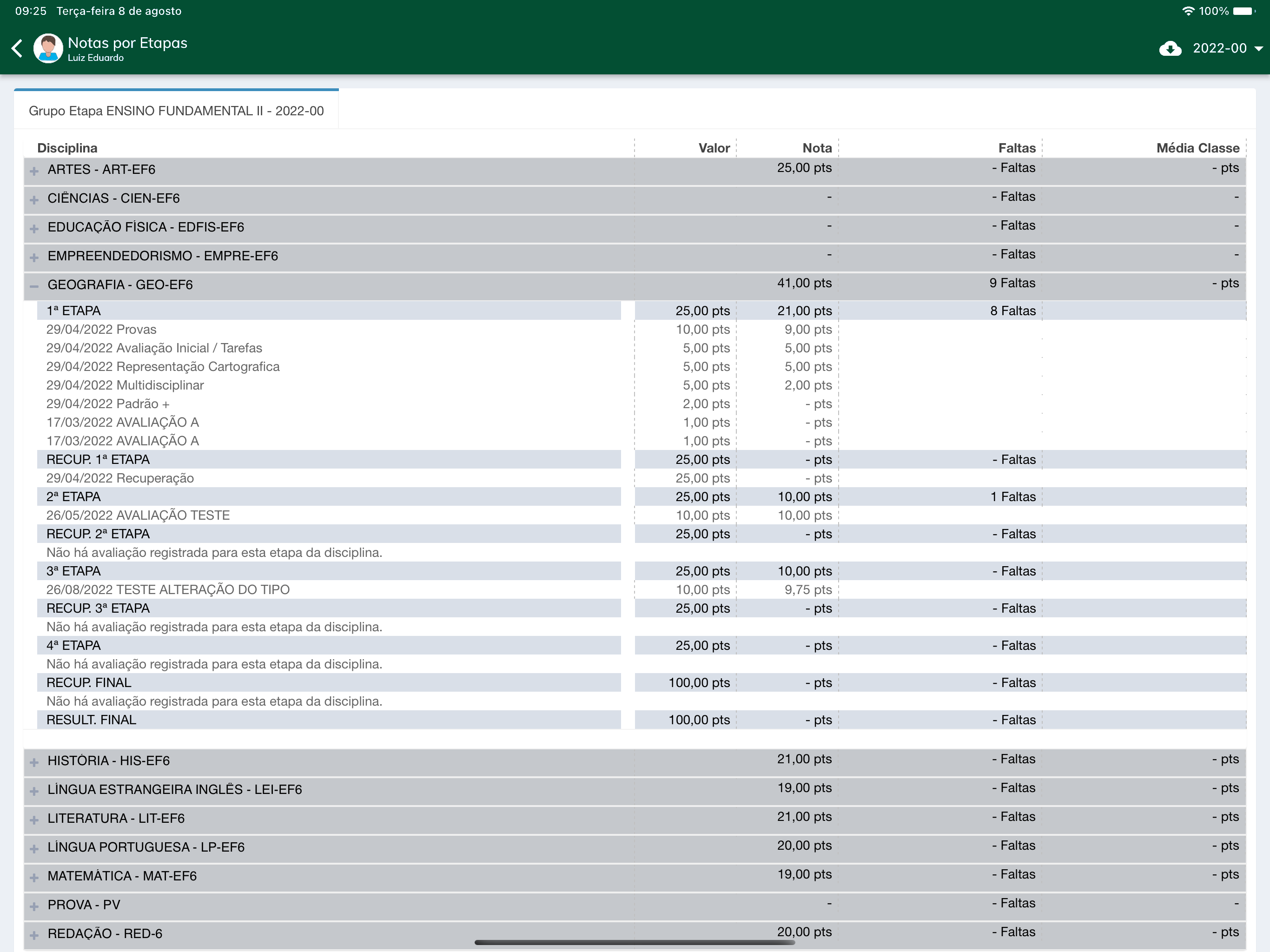 Escola Chave do Saber screenshot 13