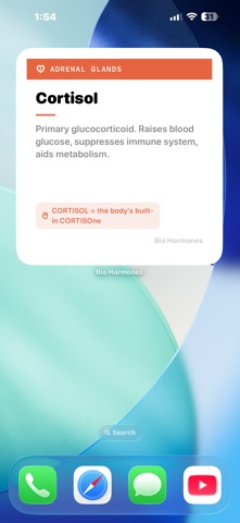 Biology Hormones Screenshot 9 of 9