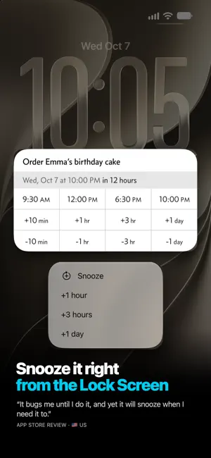 Due - Reminders & Timers screenshot 2