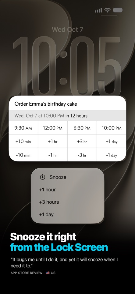 Due - Reminders & Timers screenshot 2
