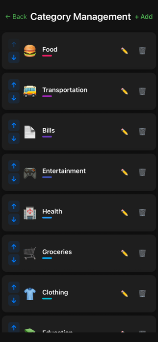Spend Guide: Budget Tracker Screenshot 5 of 5