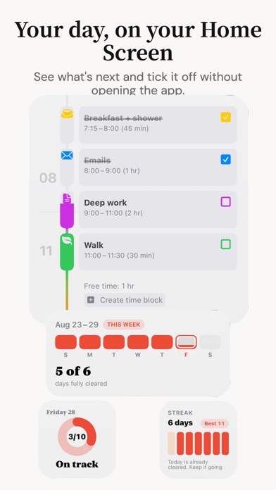 Timeblocks Planner ADHD: Align Screenshot 3 of 10