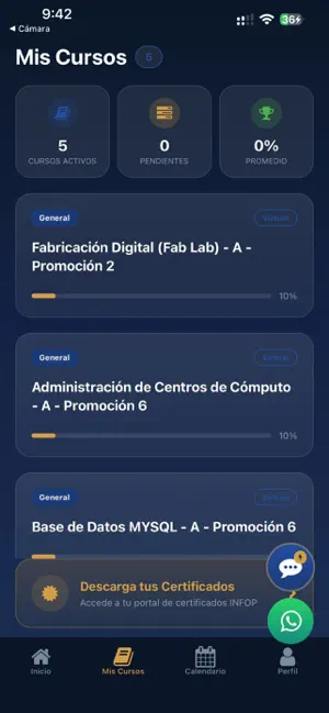 INFOP Virtual screenshot 2