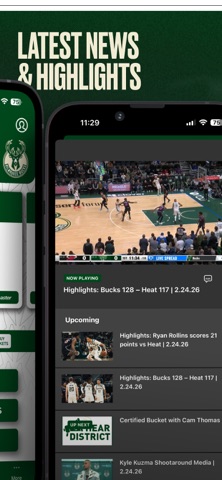 Bucks & Fiserv Forum App app screenshot 2